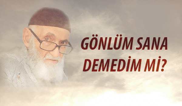 Gönlüm sana demedim mi